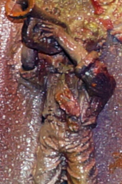 Detalle de "Divine Jazz Emotions", técnica mixta, Vincent Messelier, 2015