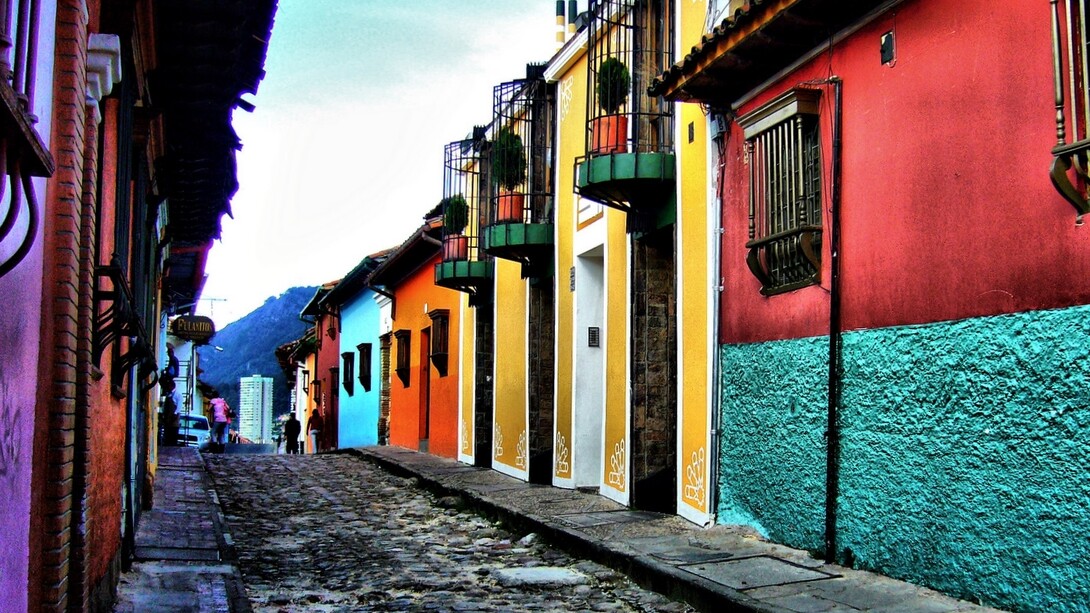 Bogotá, Colombia. Barrio de La Candelaria