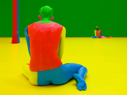 Ugo Rondinone, The rainbow body, exhibition view. Courtesy of Sadie Coles HQ