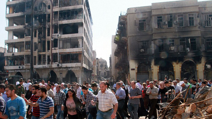 Homs streets