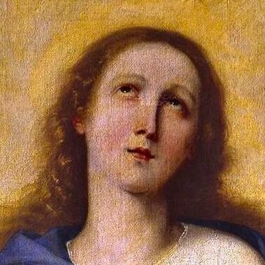 Detalle de la Inmaculada de José de Ribera (1630)