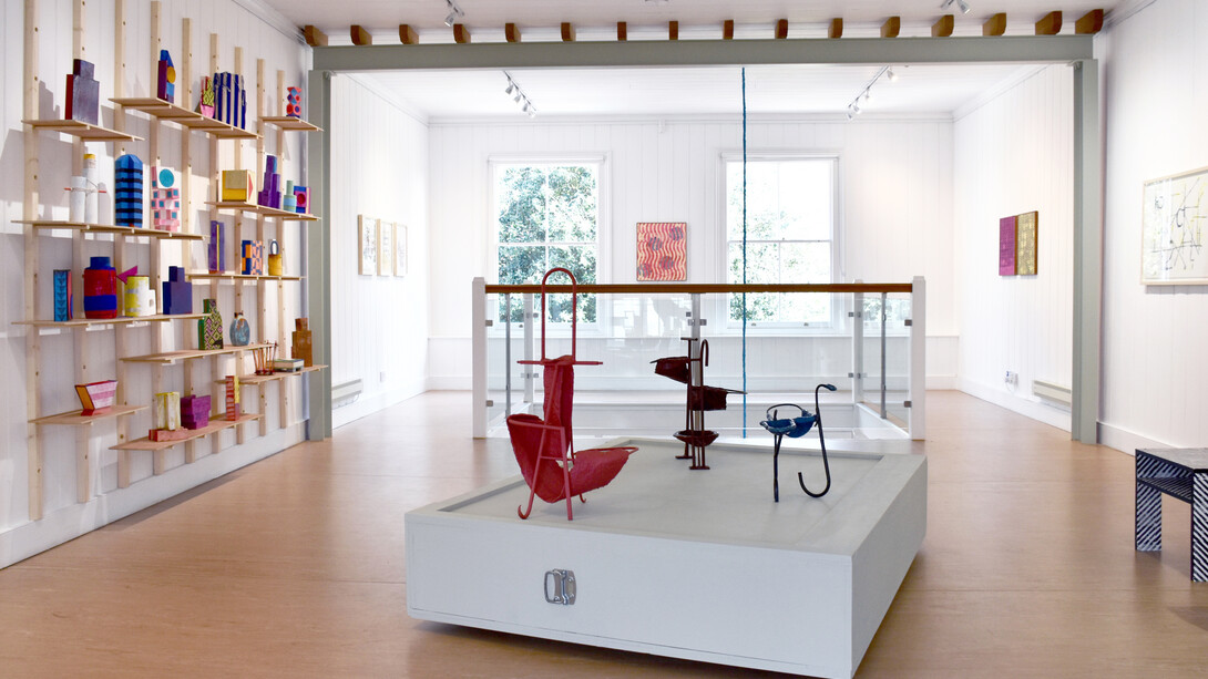 Olivia Bax and Dominic Beattie, installation view, ph. artists and Linden Hall Studio 