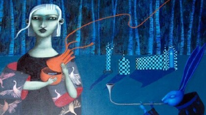 Notturno al bosco. Occhidoro