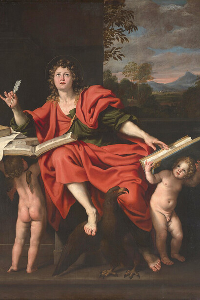 Domenichino, San Juan Evangelista, 1621