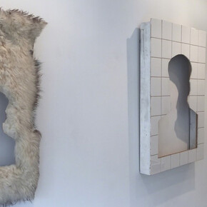 Two Rocks, Exhibition view. Courtesy of Baahng Gallery