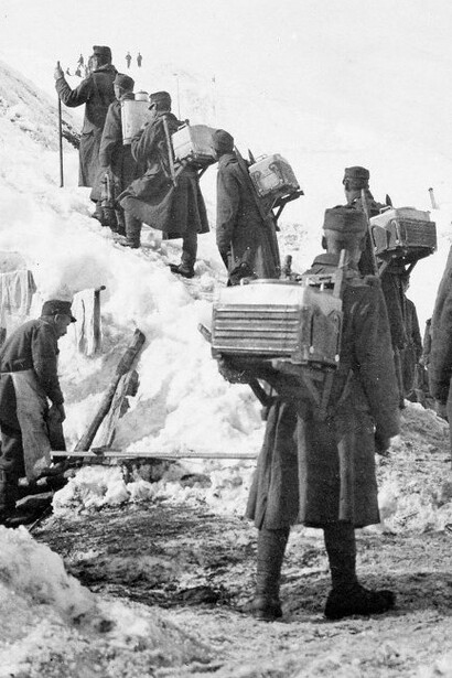 Austro-Hungarian Army in the Upper Soča Region. Courtesy of The Kobarid Museum