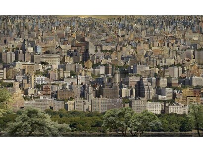 Jean-François Rauzier, Upper West Side Veduta, 2013, C-type print, 150 x 250 cm