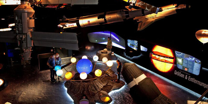 Our Universe: Planets, Stars and Galaxies. Courtesy of Haus der Natur
