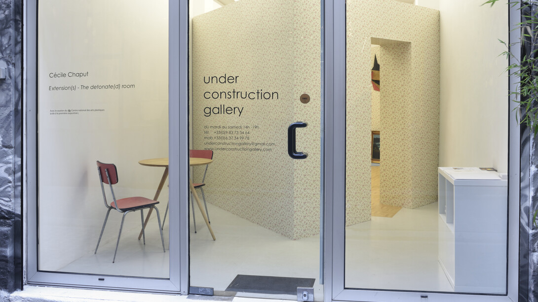 Extension(s) - The detonate(d) room
première exposition personnelle de Cécile Chaput