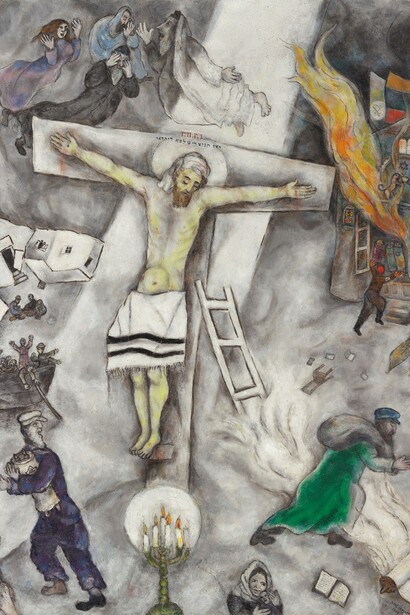 Chagal. Crucifixión blanca