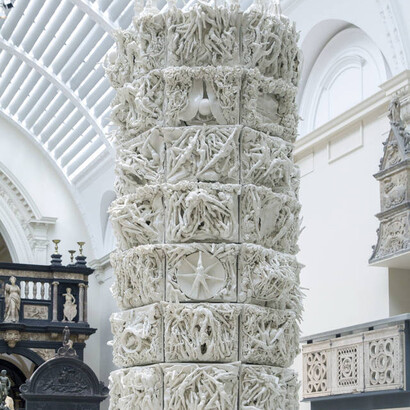 Rachel Kneebone at the V&A. Courtesy of Victoria and Albert Museum