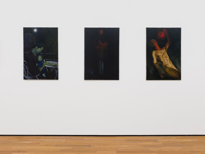 Srijon Chowdhury, 2020, installation views, Foxy Production, New York. Photography: Charles Benton.