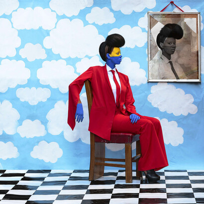 Aïda Muluneh, Sai mado, the distant gaze, 2016. Courtesy of Jakopič Gallery