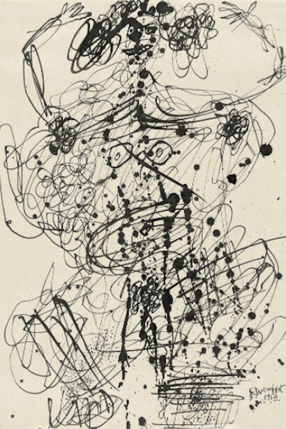 Dubuffet Drawings. Courtesy of Hammer Museum