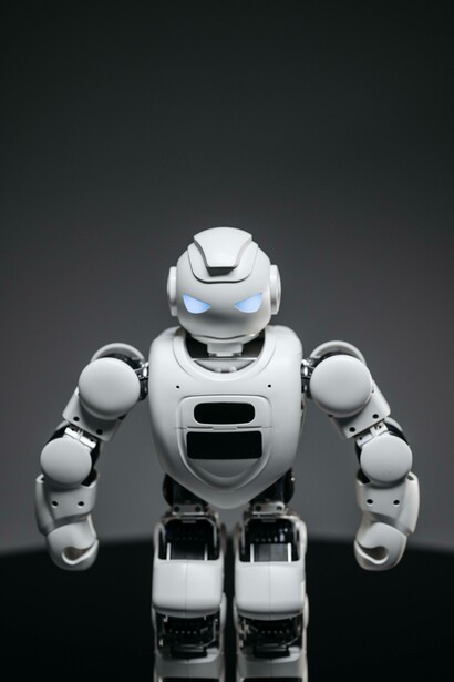 Robot demonstrating movement