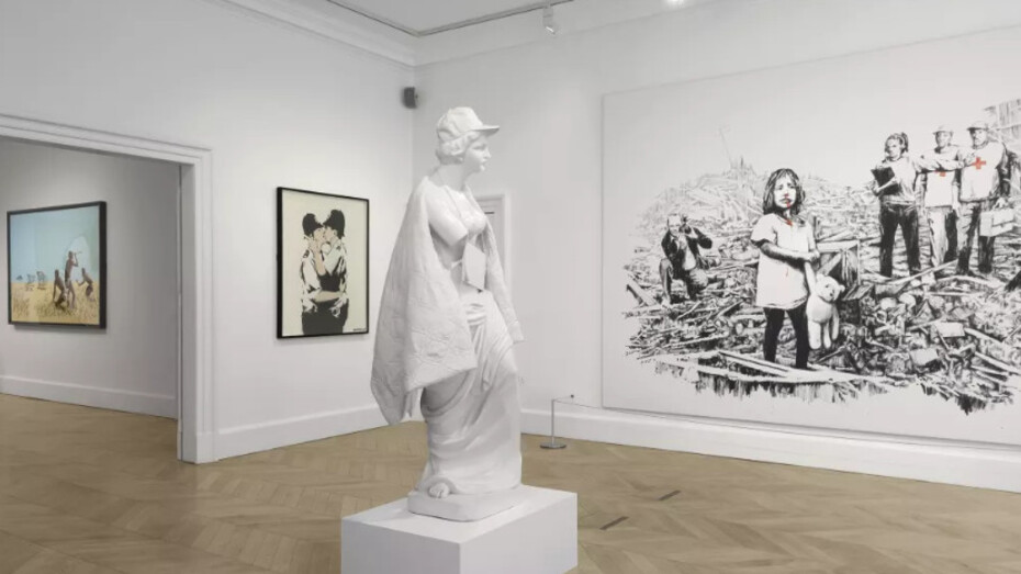 Banksy, Greatest Hits. Courtesy of Lazinc