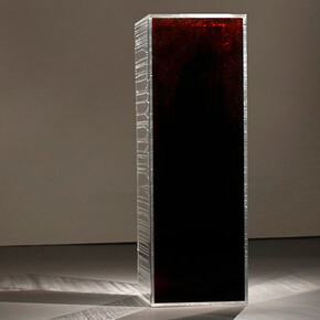 Blood Mirror by Jordan Eagles, 2015-present; photograph by Leo Herrera.