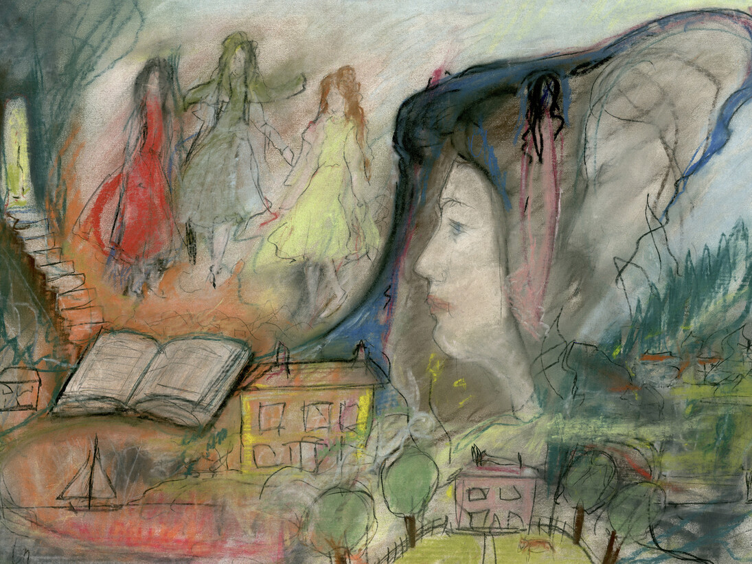 Robin Buick ARHA, Print I, 2015, Print on canvas, 82 x 61 cm, Edition of 5, 5 available, Image courtesy of the artist