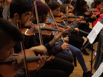 El Sistema Greece is a comprehensive social action, ph. El Sistema Greece