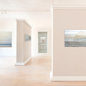 Anne Kaferle, Soft geometry, exhibition view. Courtesy of Nüart Gallery