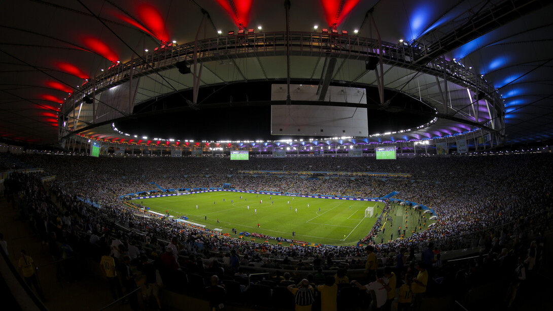 The final match of World Cup 2014 between Germany and Argentina 2014, Río de Janeiro, Brazil