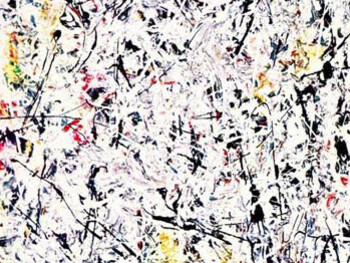 Jackson Pollock, White Light