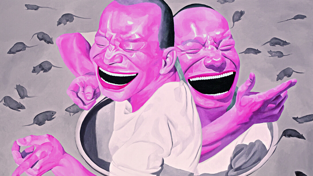 Yue Min Jun, Everywhere (detail), 2002. Courtesy of Opera Gallery