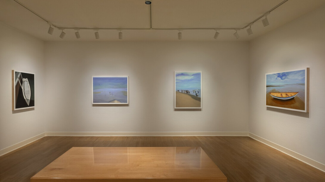 Exhibition View, Stephen Coyle, Where the Land Ends, 2023. Courtesy of Paul Thiebaud Gallery