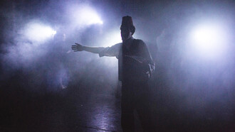 An adaptation of Pirandello’s The Mountain Giants, photo by Michael O’Reilly 
