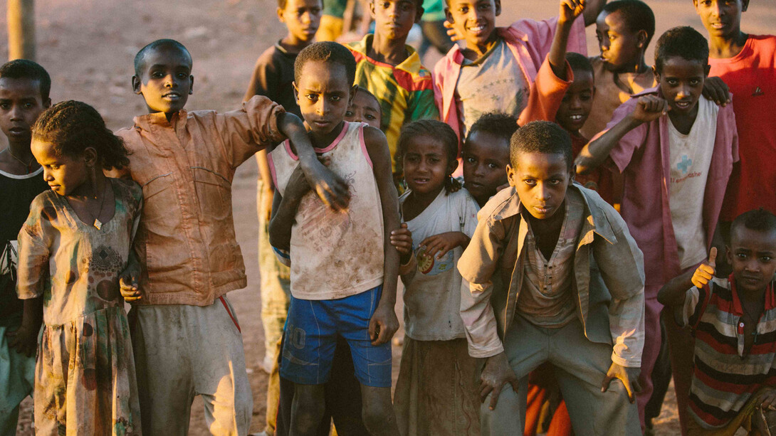 Bambini ad Asmara, Eritrea