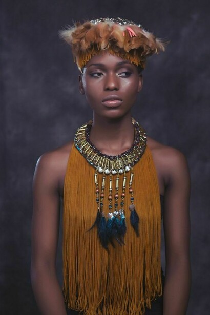 Anita Quansah´s dresses and jewels