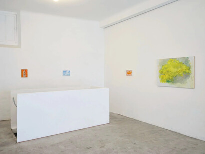 Gérard Traquandi, Peintures & dessins, vue d'exposition. Avec l'aimable autorisation de la Galerie Laurent Godin