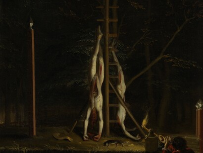 «Los cuerpos de los hermanos De Witt», por Jan de Baen
