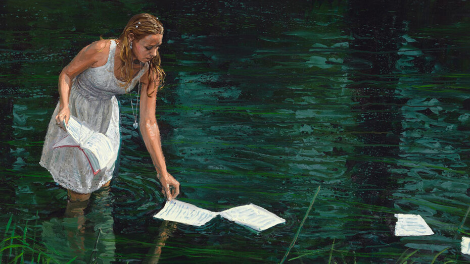 Michele Del Campo. Floating words