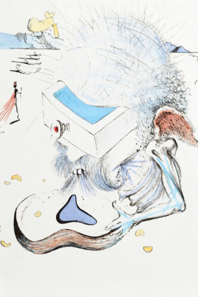 Salvador Dalí. Courtesy of Off the Wall Gallery