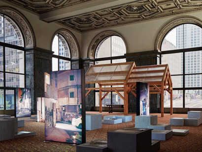 ‘Refuge Heritage’ in Chicago Architecture Biennial

project by DAAR (Decolonizing Architecture Art Residency), Chicago, USA