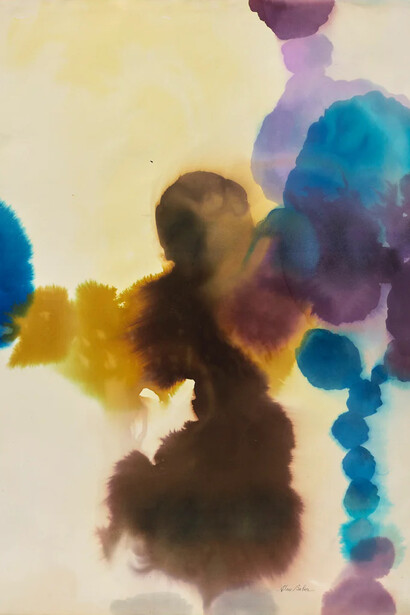 Alice Baber, For burton in case (detail). Courtesy of Phillips