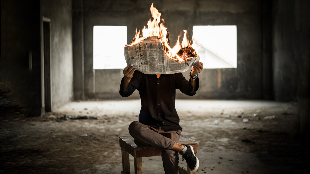 The spread of misinformation is spreading across the land