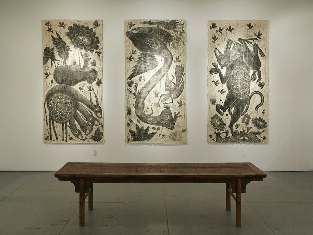 Immortal Menagerie, Exhibition view. Courtesy of Cavin-Morris Gallery