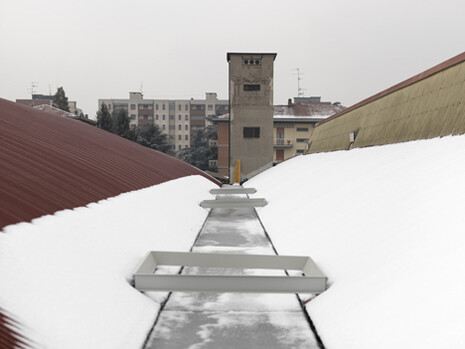 A permanently open window. Courtesy of Collezione Maramotti
