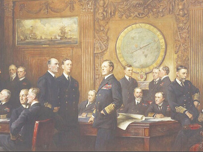 Naval Officers of World War I by Arthur Stockdale Cope, National Portrait Gallery London, UK