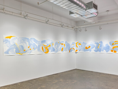 Brittany Baldwin, Feedback Loop, exhibition view. Courtesy of A.I.R Gallery