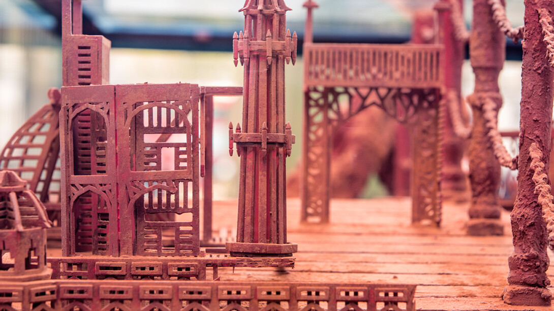 Saad Qureshi, Exhibition view. Courtesy of Gazelli Art House