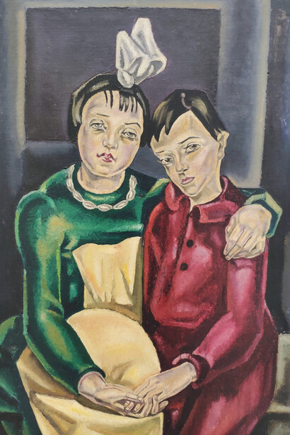 María Blanchard, Las dos huérfanas, c. 1923