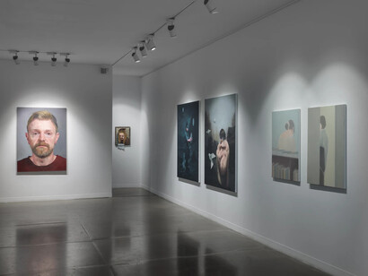 Annie Pereira, Portraits: trough the looking glass, exhibition view. Courtesy of JD Malat Gallery