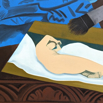 Mel Davis, Painters, 2024. Courtesy of Emerson Dorsch Gallery