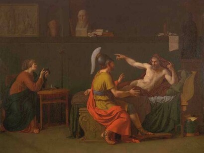 «Anaxágoras y Perciles», Augustin-Louis Belle (1757-1841)