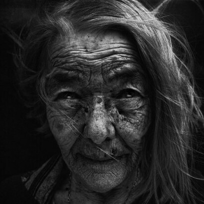 Retrato de la serie «Homeless» de Lee Jeffries