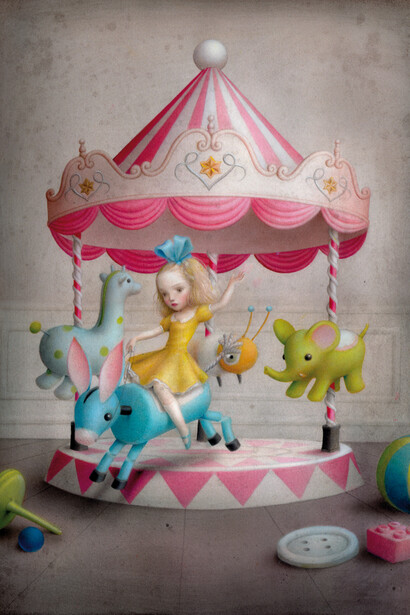 Mary Go Round by Nicoletta Ceccoli Limited edition Graphic