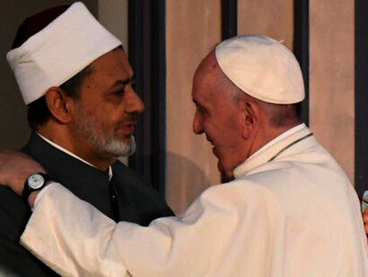 Together, the Pope and the Grand Imam represent billions of believers around the world